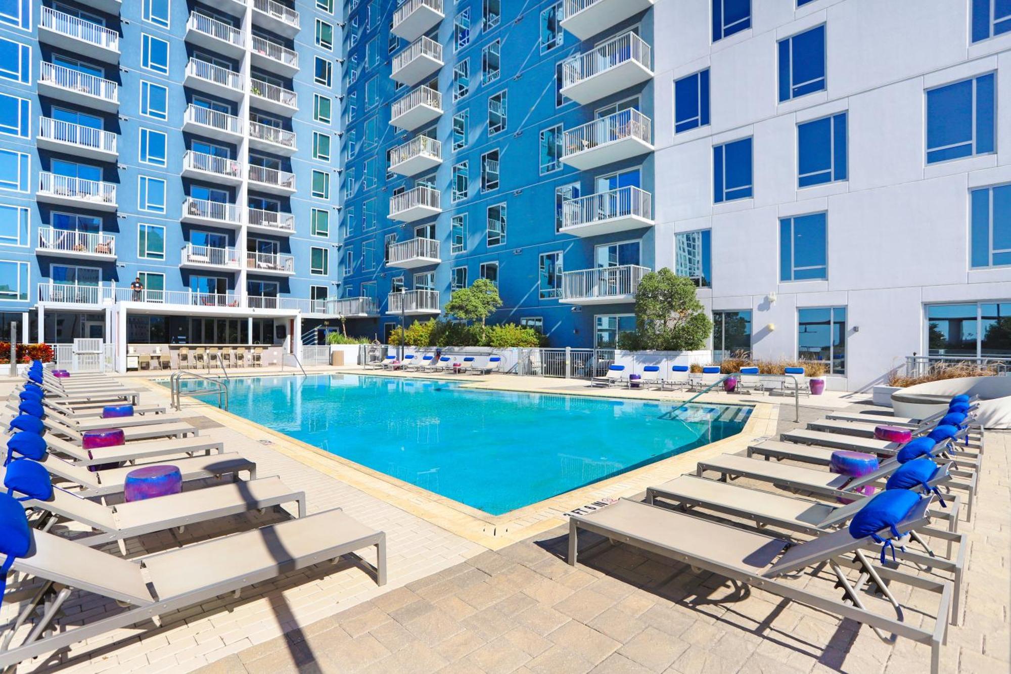 Downtown Tampa Gem 1-Bd W/Pool, Gym, & Sky Lounge Apartment Exterior photo